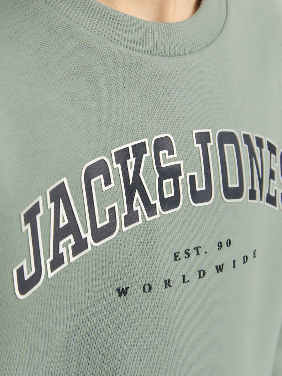 Sweater van het merk Jack & Jones Junior in het Groen