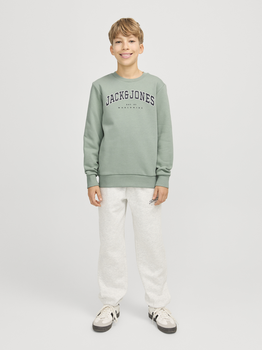 Sweater van het merk Jack & Jones Junior in het Groen