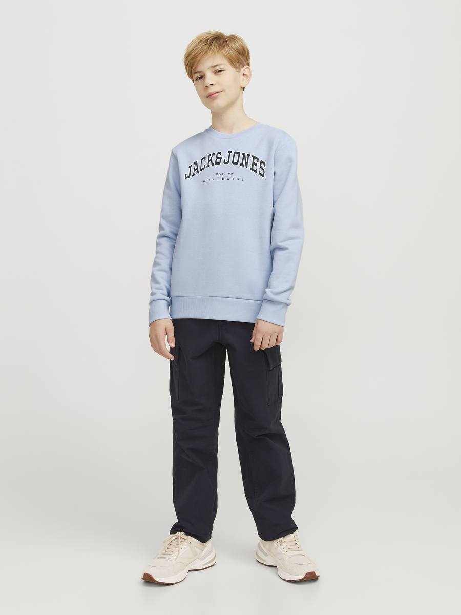 Sweater van het merk Jack & Jones Junior in het Blauw