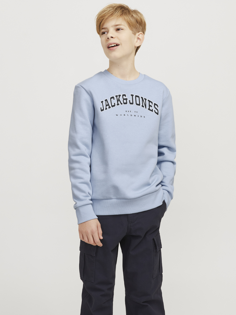 Sweater van het merk Jack & Jones Junior in het Blauw