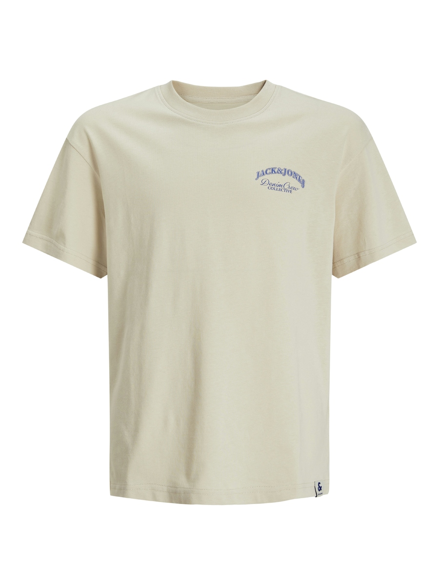 T-shirt van het merk Jack & Jones Junior in het Ecru