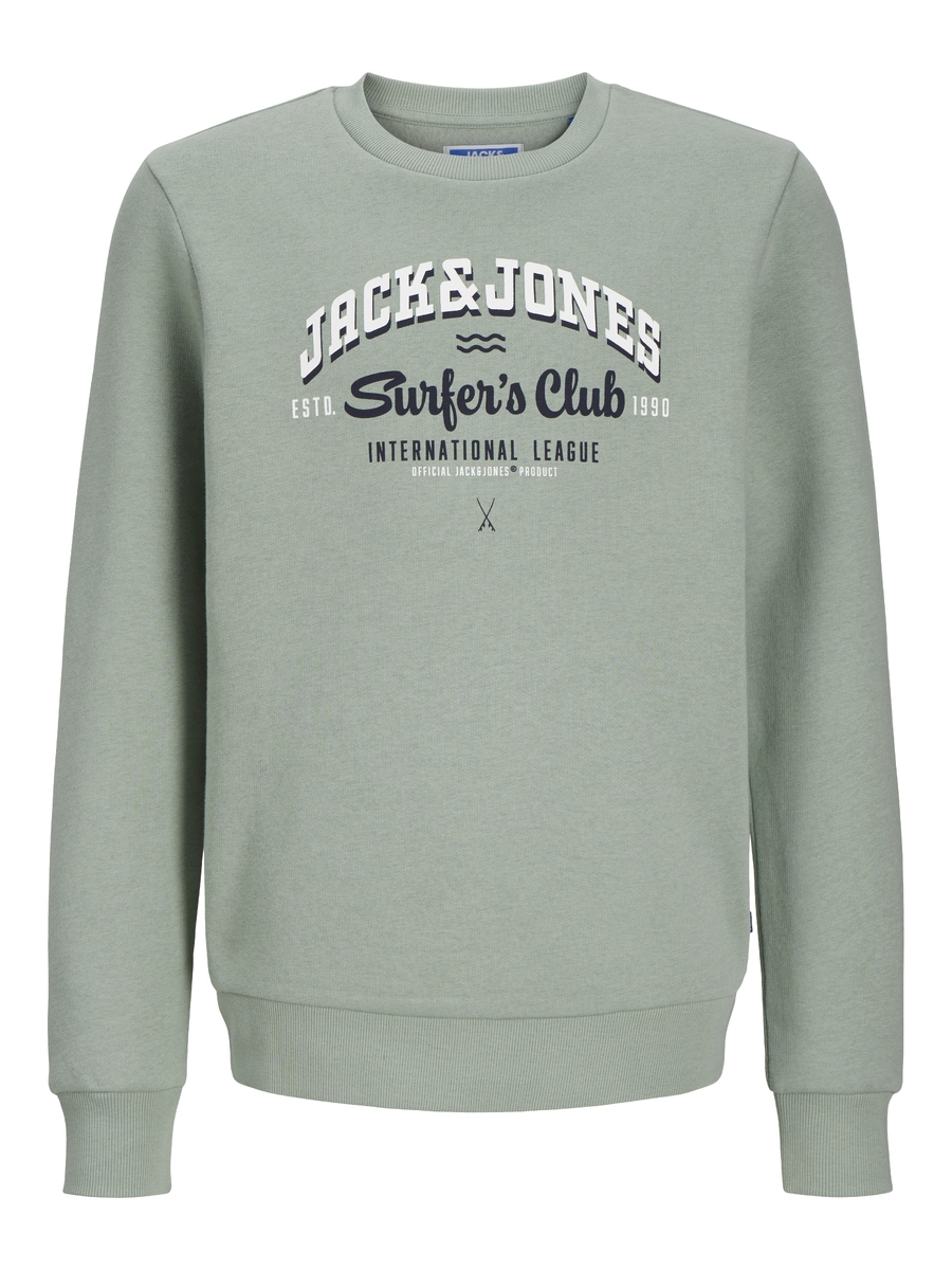 Sweater van het merk Jack & Jones Junior in het Groen