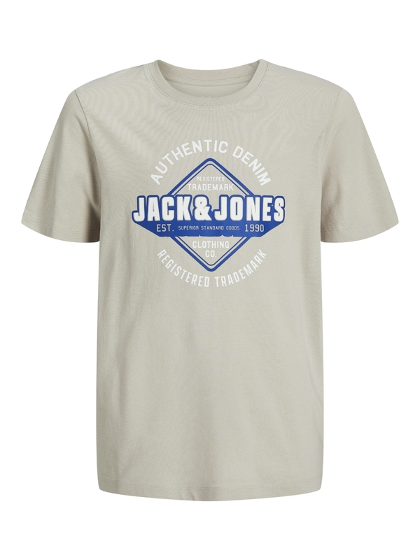 T-shirt van het merk Jack & Jones Junior in het Ecru