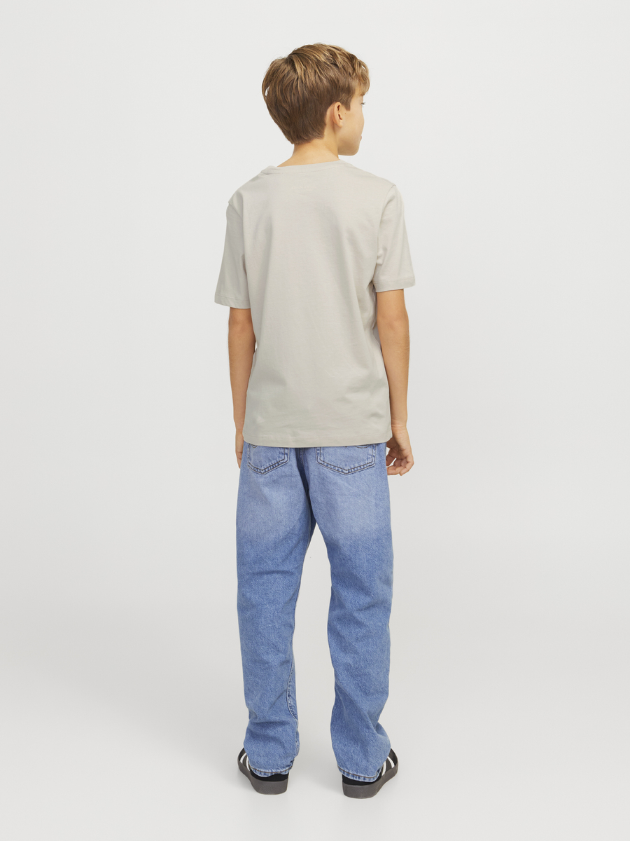 T-shirt van het merk Jack & Jones Junior in het Ecru