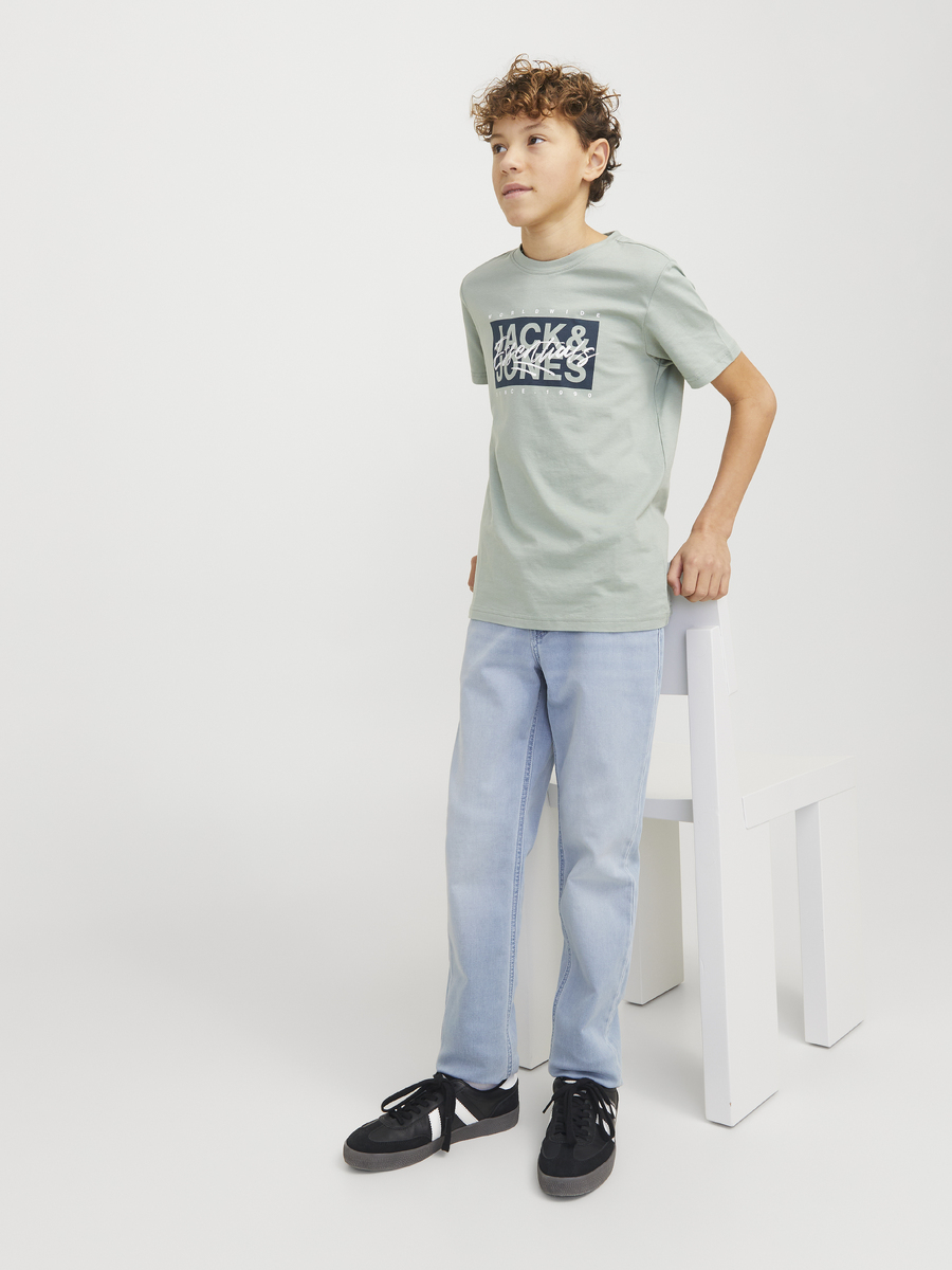 Broek van het merk Jack & Jones Junior in het Jeans