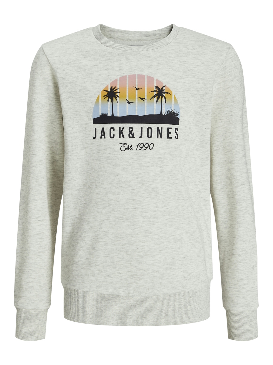 Sweater van het merk Jack & Jones Junior in het Wit