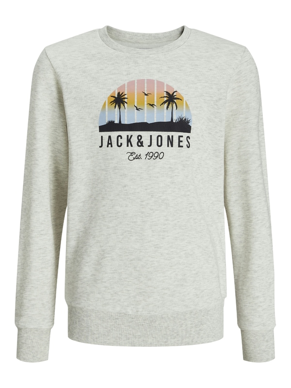 Sweater van het merk Jack & Jones Junior in het Wit