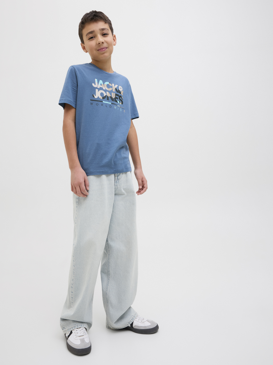 Broek van het merk Jack & Jones Junior in het Jeans