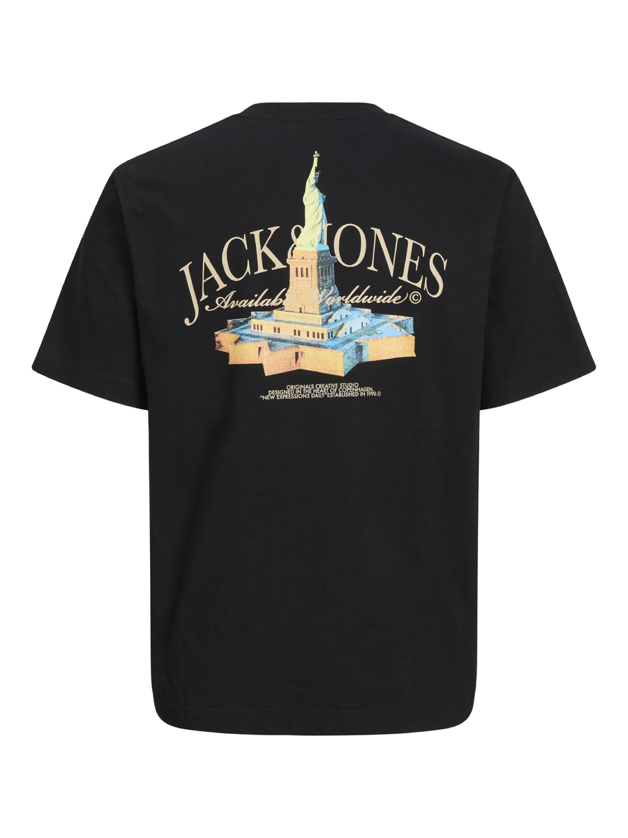 T-shirt van het merk Jack & Jones Junior in het Zwart