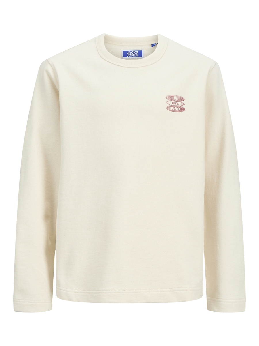 Sweater van het merk Jack & Jones Junior in het Ecru