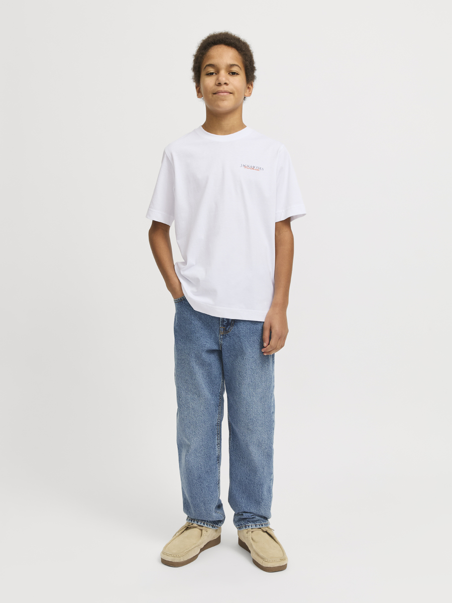 T-shirt van het merk Jack & Jones Junior in het Wit