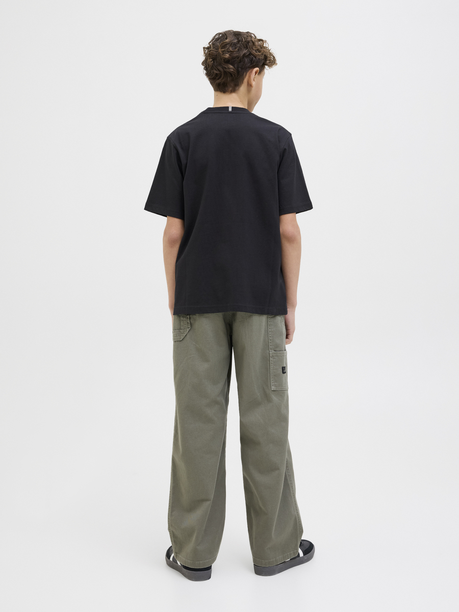 T-shirt van het merk Jack & Jones Junior in het Zwart