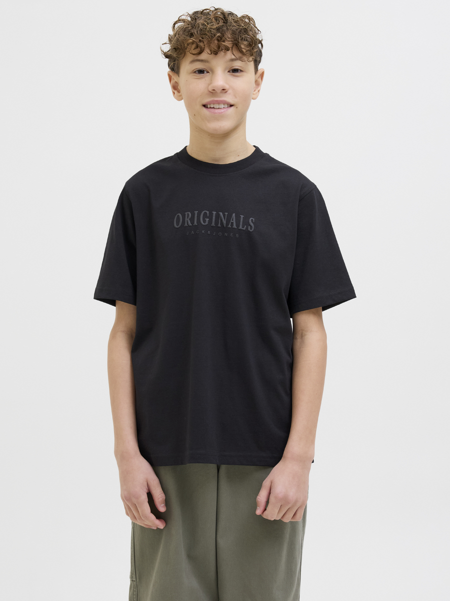 T-shirt van het merk Jack & Jones Junior in het Zwart