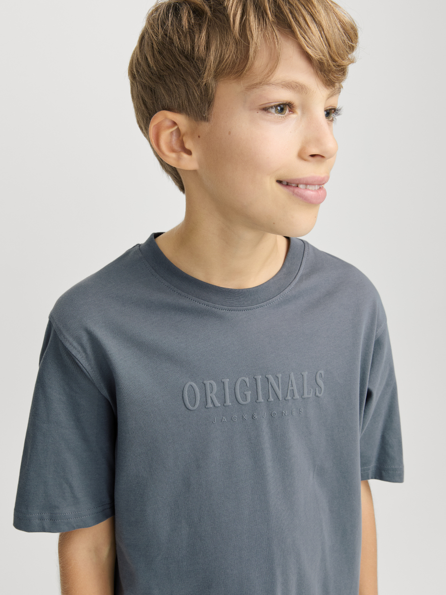 T-shirt van het merk Jack & Jones Junior in het Blauw