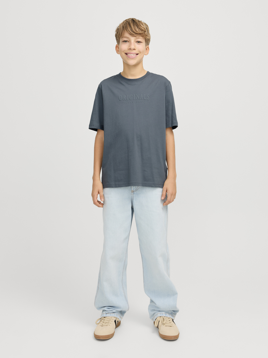 T-shirt van het merk Jack & Jones Junior in het Blauw