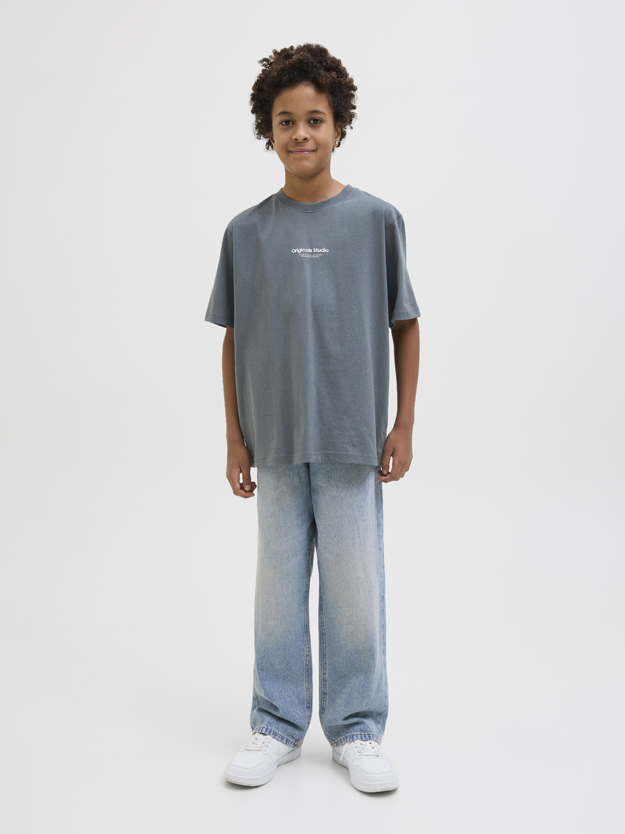 T-shirt van het merk Jack & Jones Junior in het Blauw