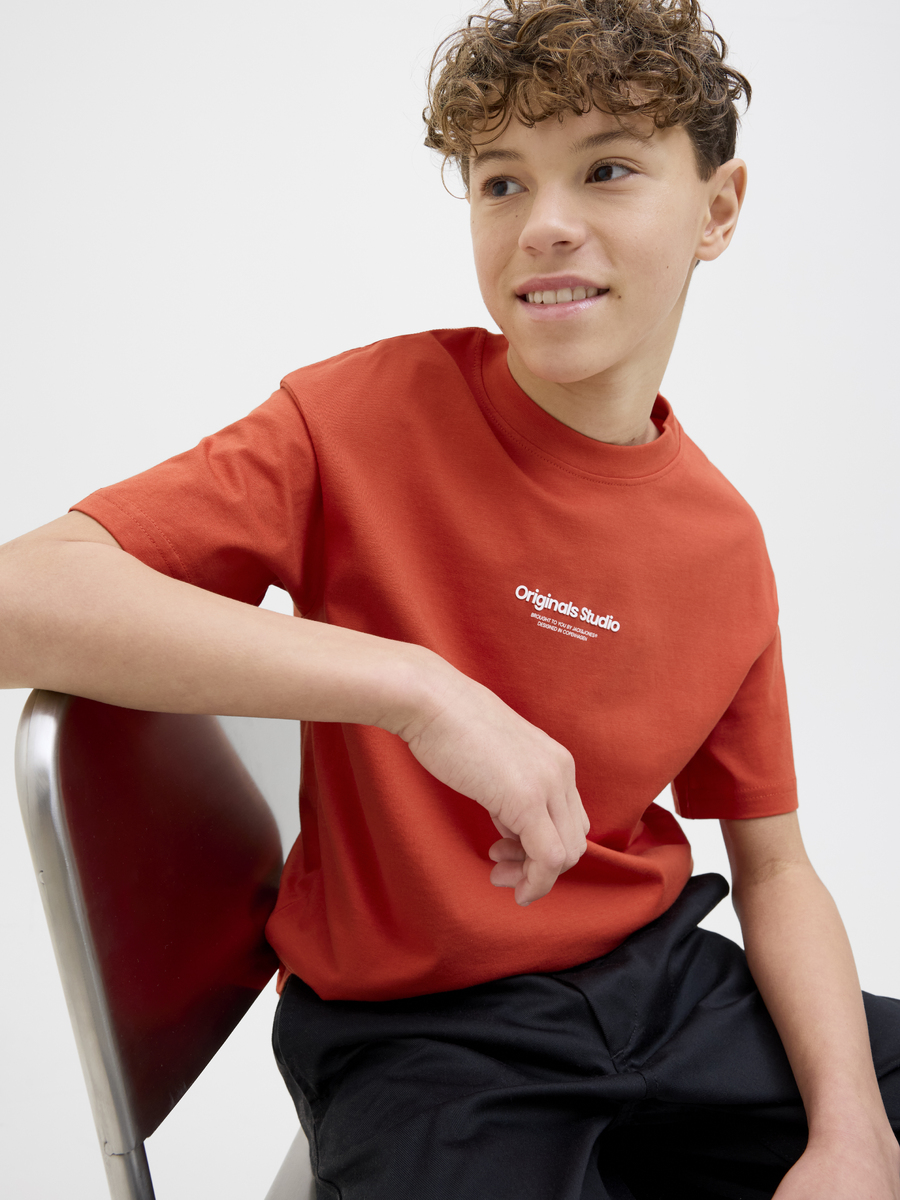 T-shirt van het merk Jack & Jones Junior in het Rood