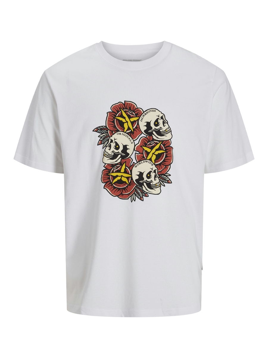 T-shirt van het merk Jack & Jones Junior in het Wit