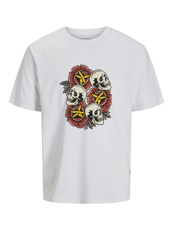 T-shirt van het merk Jack & Jones Junior in het Wit