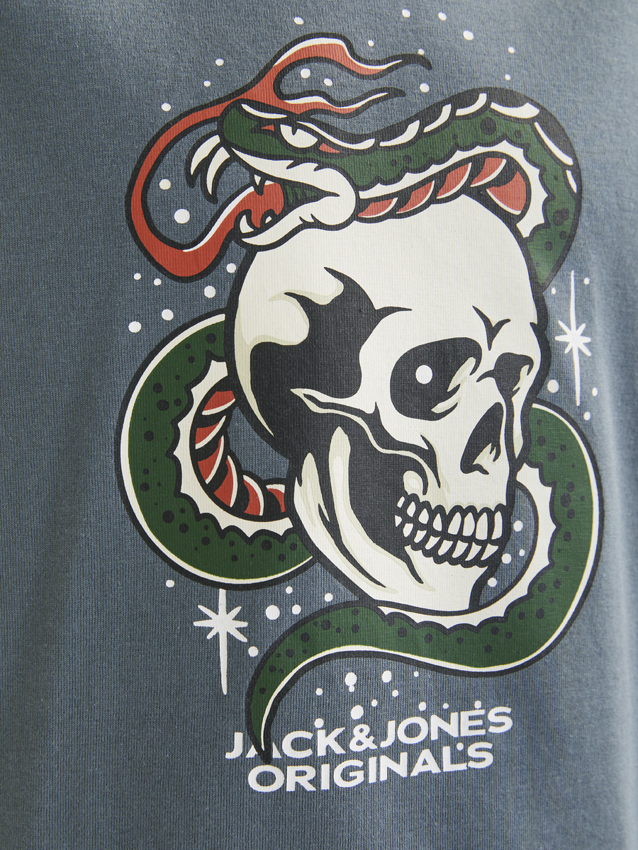 T-shirt van het merk Jack & Jones Junior in het Blauw