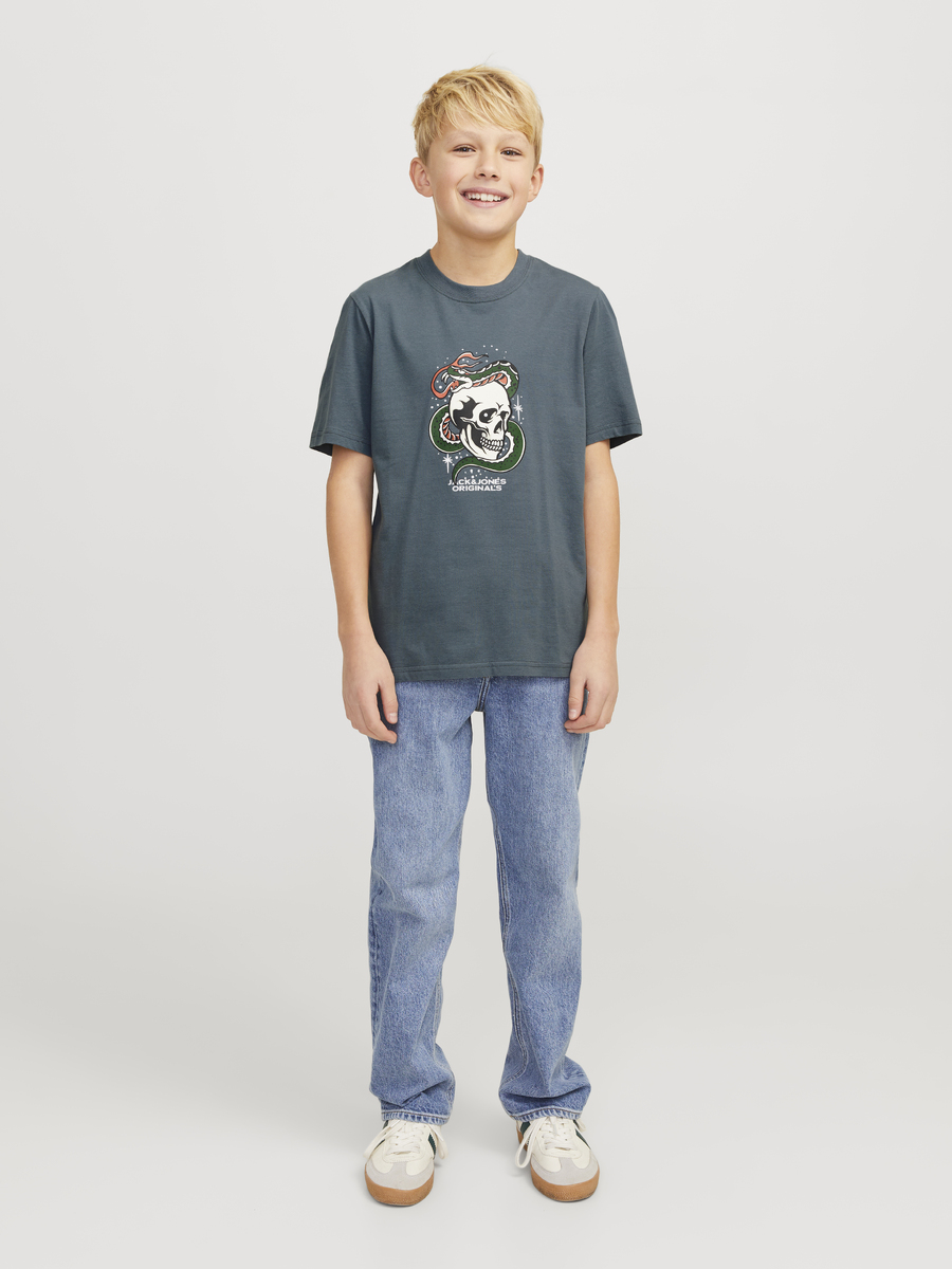 T-shirt van het merk Jack & Jones Junior in het Blauw