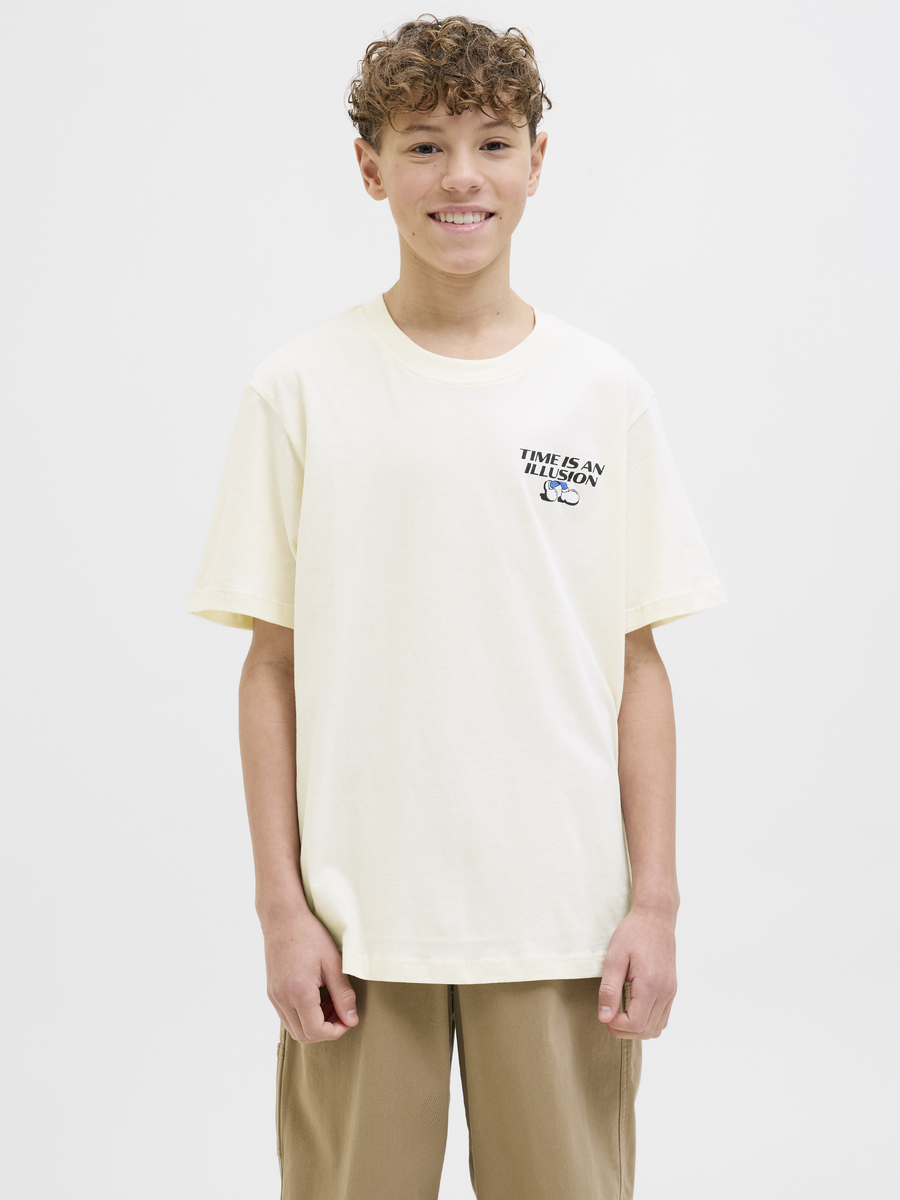 T-shirt van het merk Jack & Jones Junior in het Geel