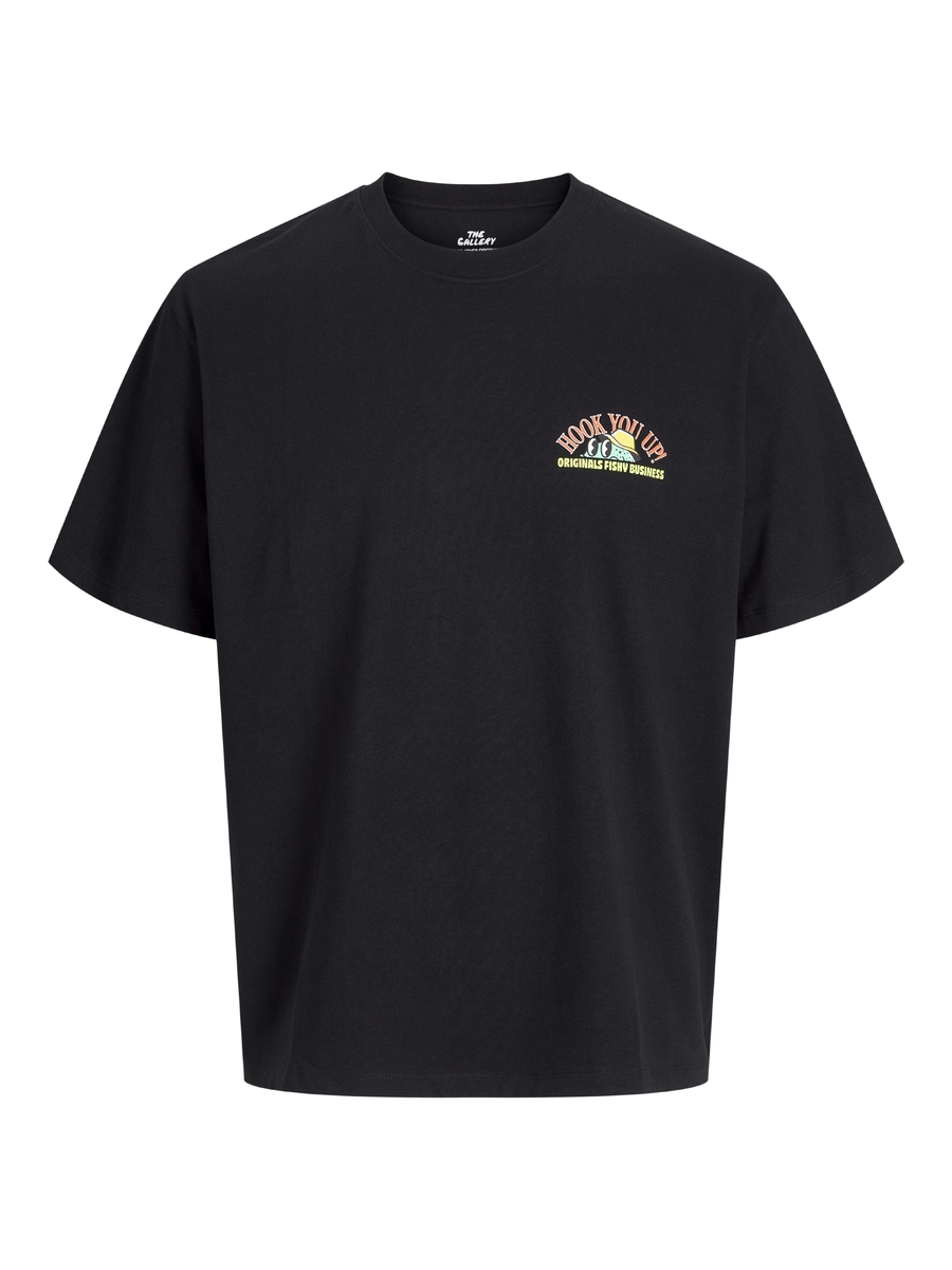T-shirt van het merk Jack & Jones Junior in het Zwart
