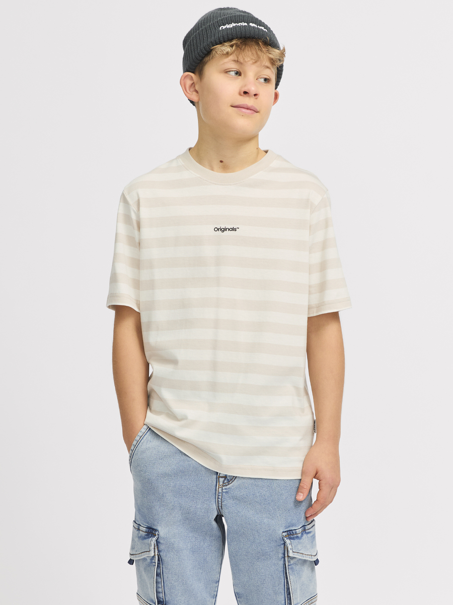 T-shirt van het merk Jack & Jones Junior in het Beige