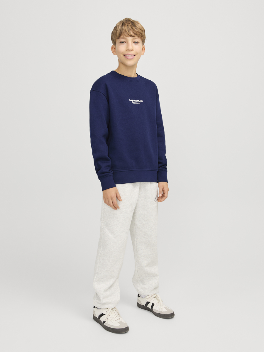 Sweater van het merk Jack & Jones Junior in het Blauw