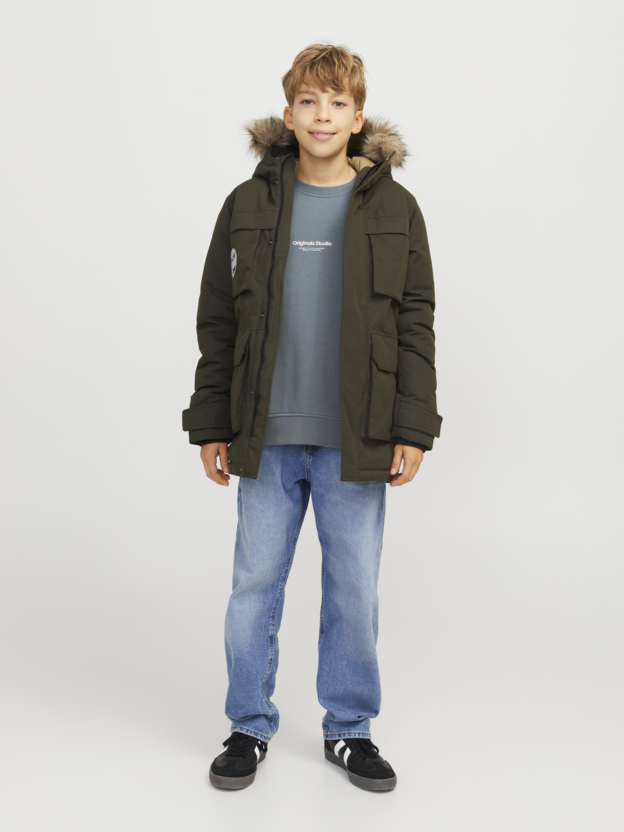 Sweater van het merk Jack & Jones Junior in het Blauw