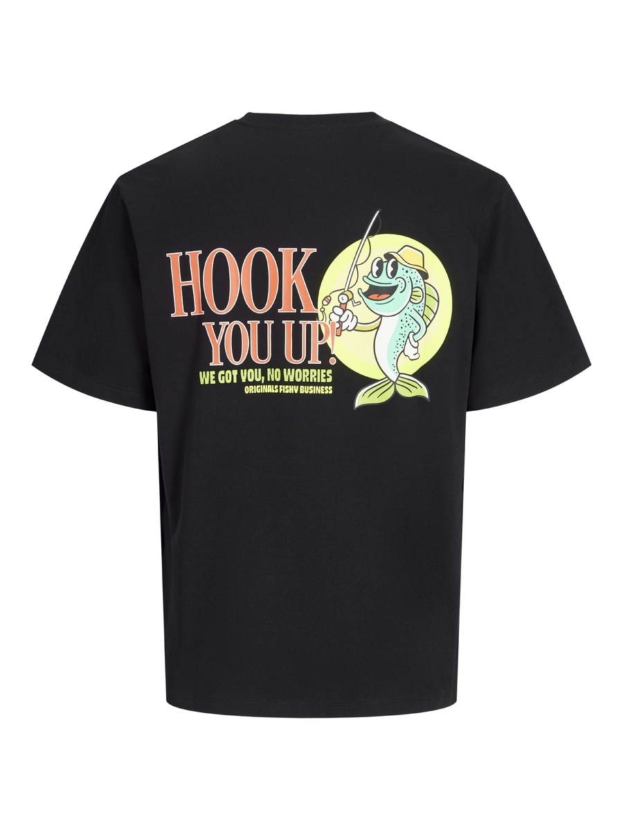 T-shirt van het merk Jack & Jones Junior in het Zwart
