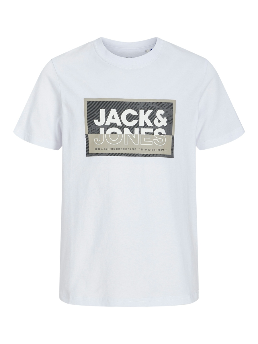 T-shirt van het merk Jack & Jones Junior in het Wit