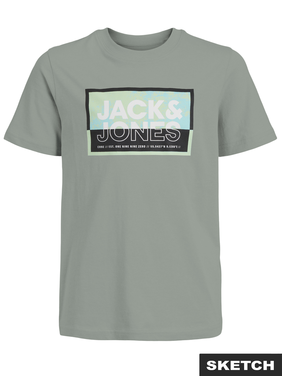 T-shirt van het merk Jack & Jones Junior in het Groen