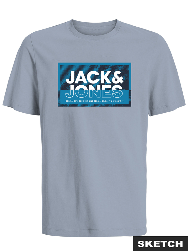 T-shirt van het merk Jack & Jones Junior in het Blauw