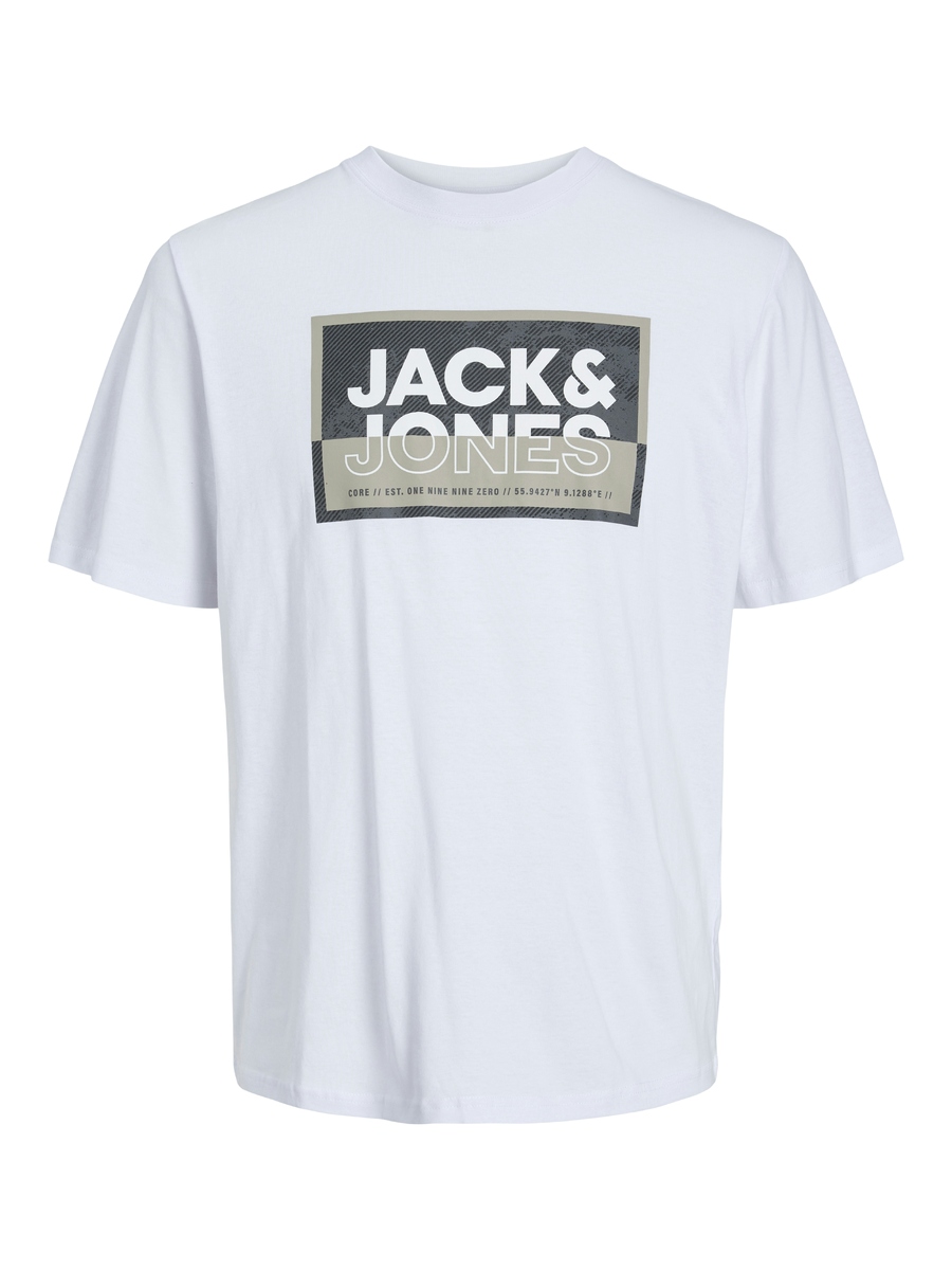 T-shirt van het merk Jack & Jones Junior in het Wit