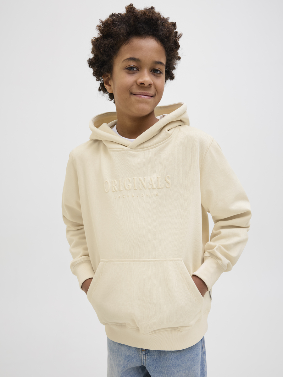 Sweater van het merk Jack & Jones Junior in het Geel