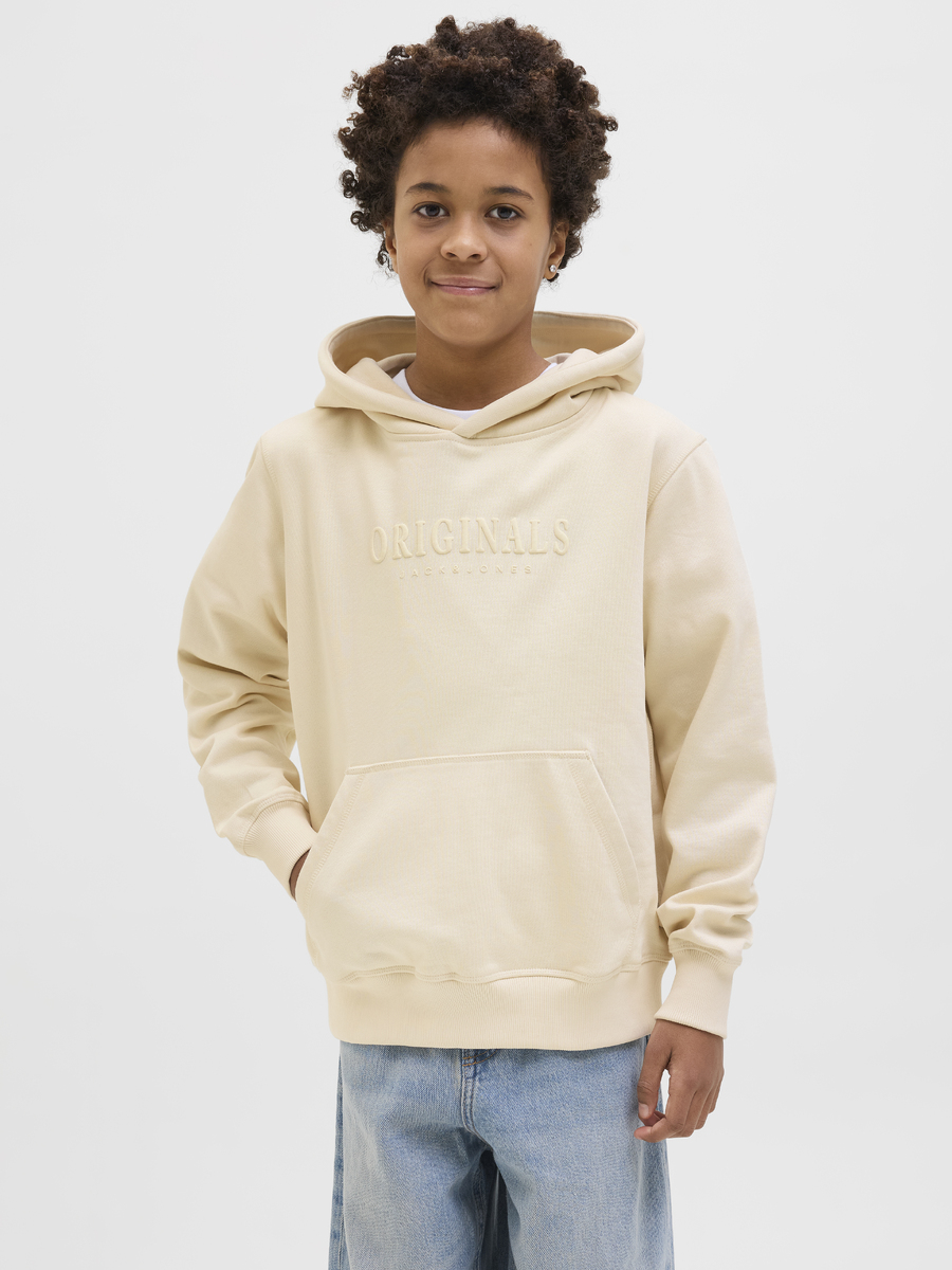 Sweater van het merk Jack & Jones Junior in het Geel