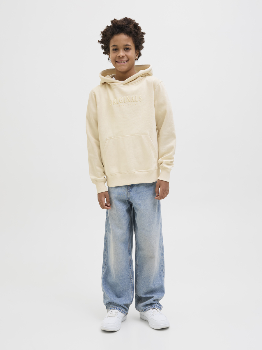 Sweater van het merk Jack & Jones Junior in het Geel