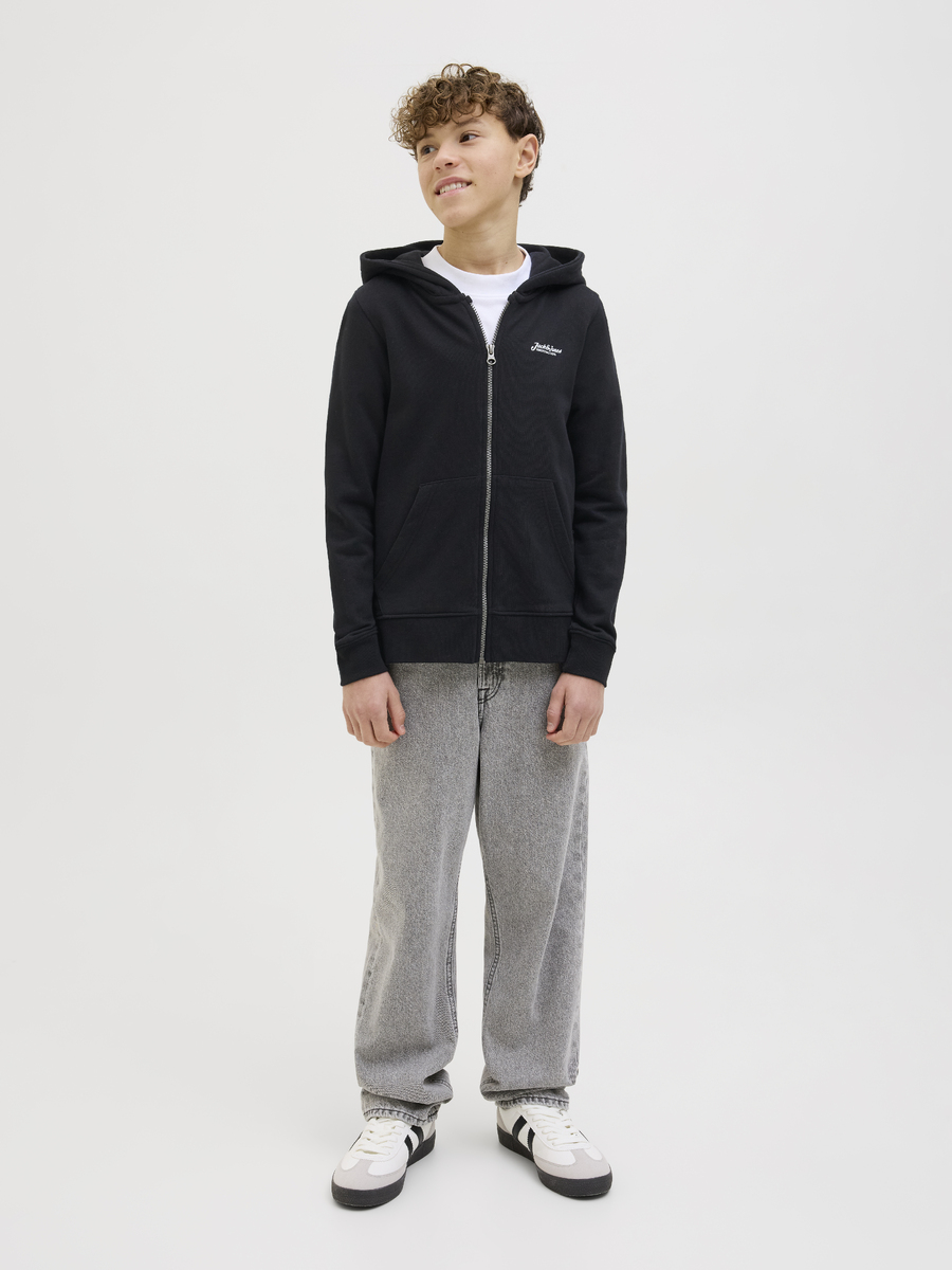 Sweater van het merk Jack & Jones Junior in het Zwart