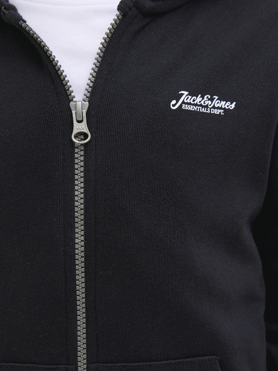 Sweater van het merk Jack & Jones Junior in het Zwart