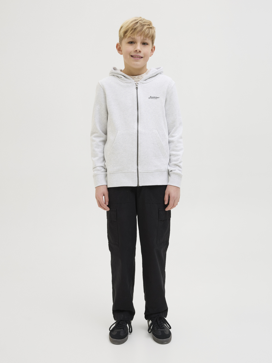 Sweater van het merk Jack & Jones Junior in het Grijs