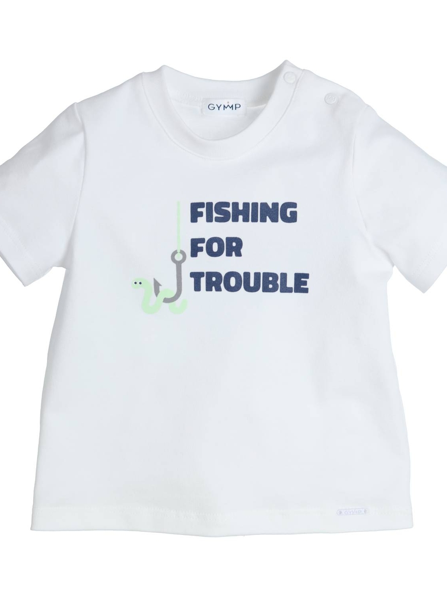 T-shirt van het merk Gymp in het Wit