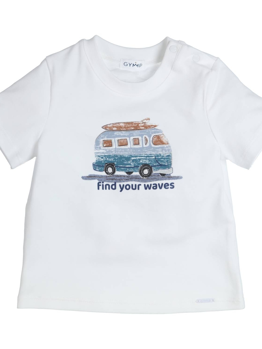 T-shirt van het merk Gymp in het Wit