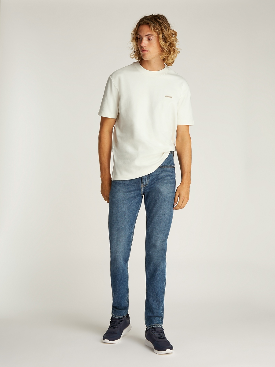T-shirt van het merk Calvin Klein in het Ecru