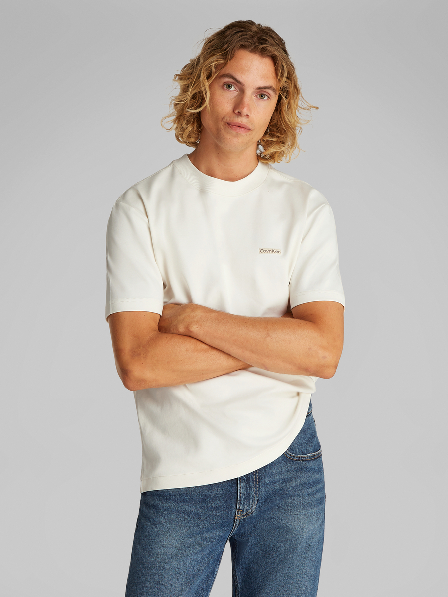 T-shirt van het merk Calvin Klein in het Ecru