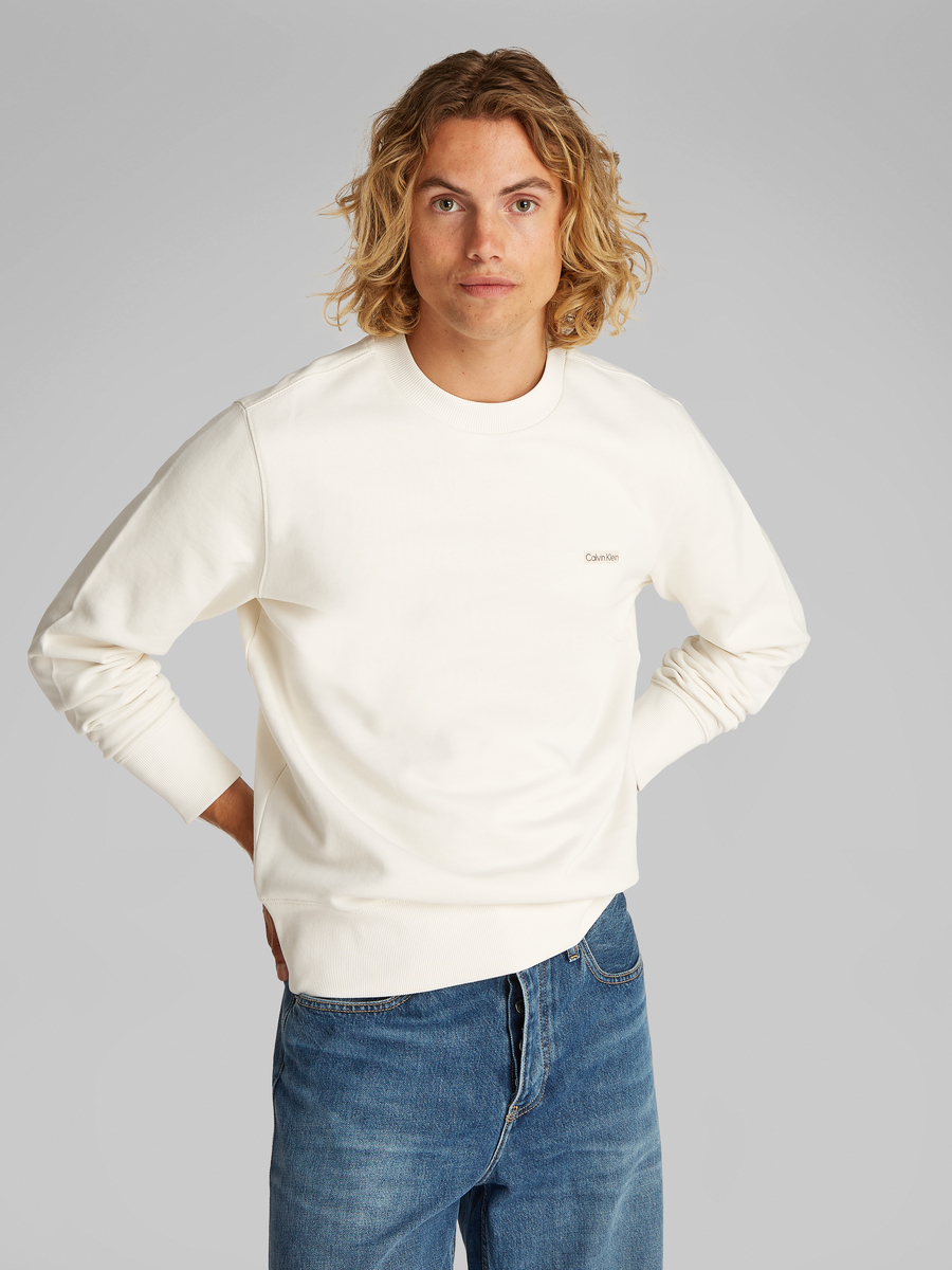 Pull van het merk Calvin Klein in het Ecru