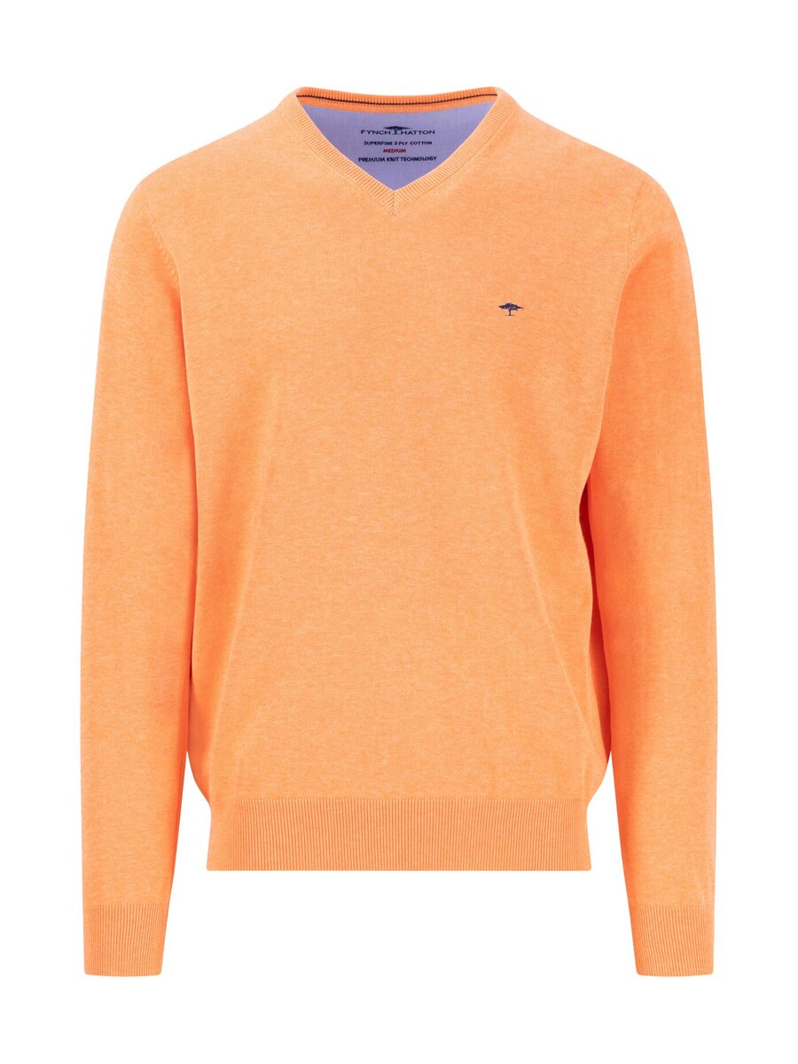 Pull van het merk Fynch-hatton in het Oranje