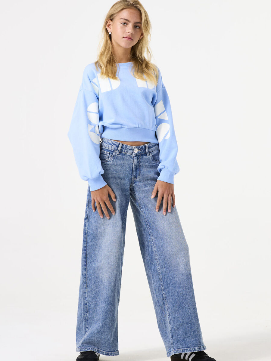 Sweater van het merk Garcia in het Blauw