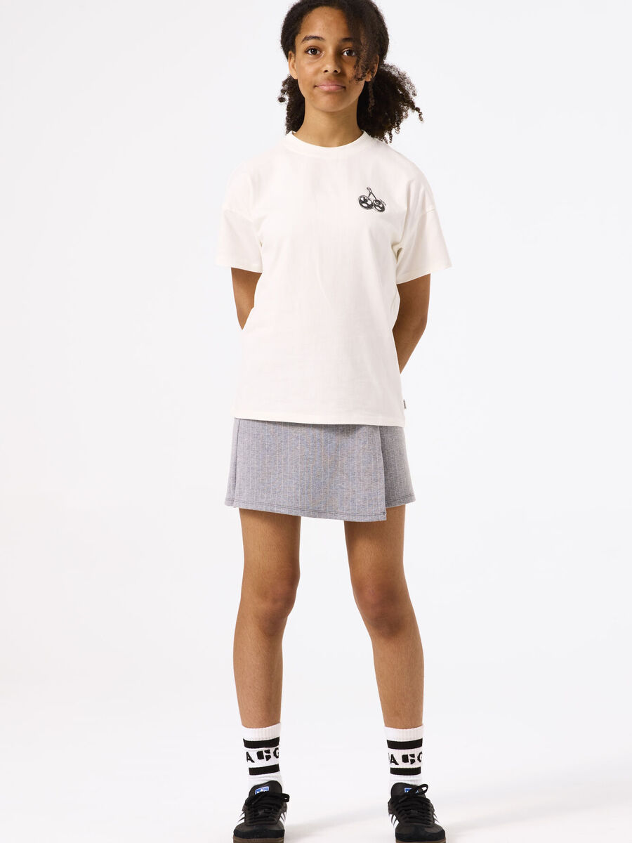 T-shirt van het merk Garcia in het Ecru
