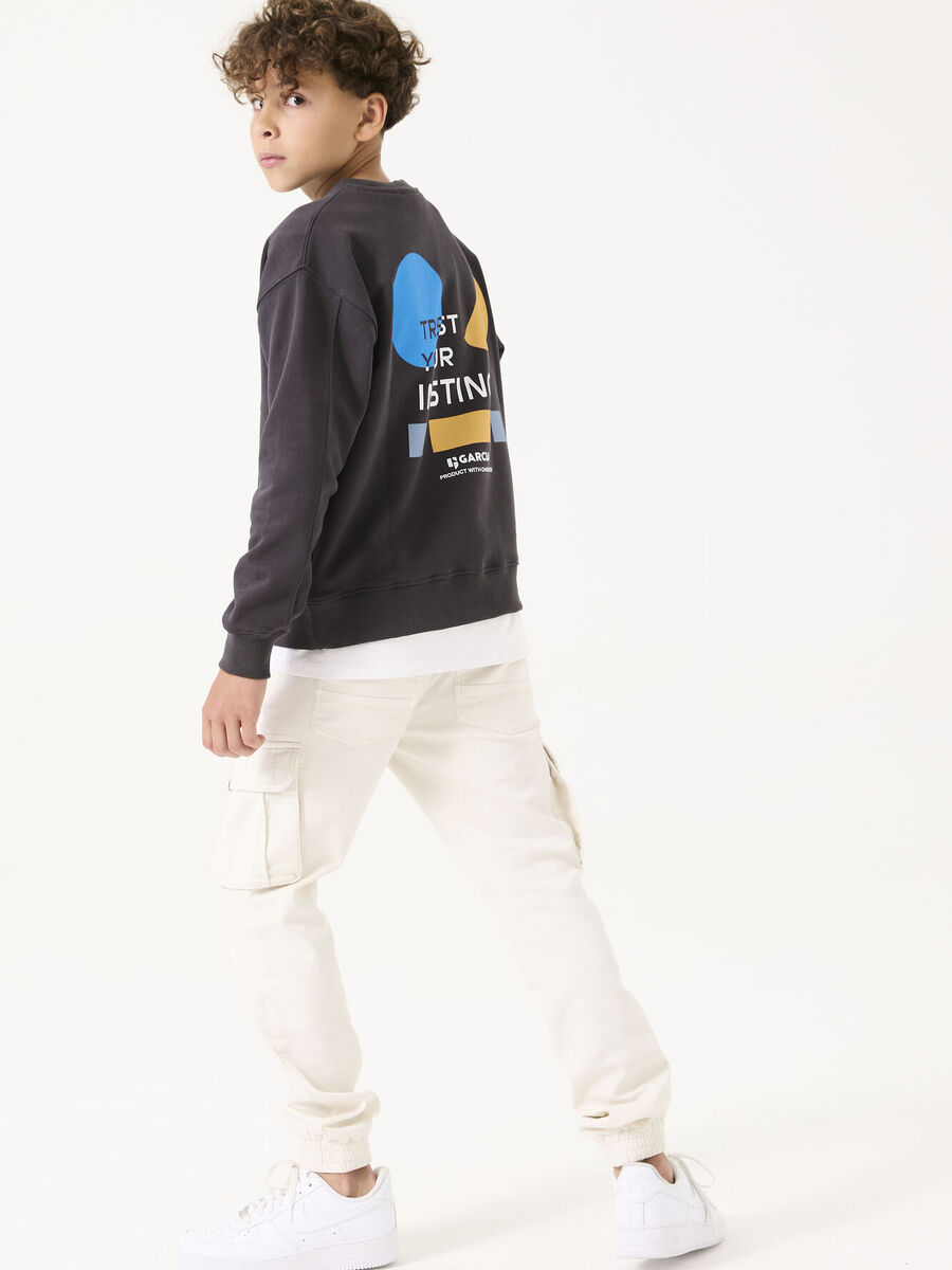 Sweater van het merk Garcia in het Grijs